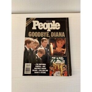People Magazine Goodbye Diana Special Issue Sept 22, 1997 – Princess Tribute